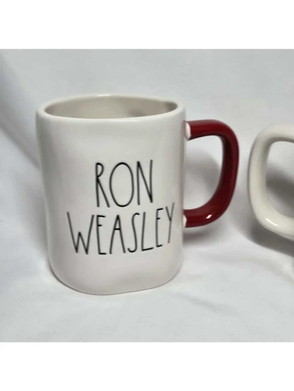 Rae Dunn Harry Potter 2 Mugs Welcome To Hogwarts & Ron Weasley